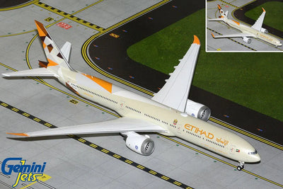 GeminiJEts Ethihad A6-FAA with optional folded wingtips