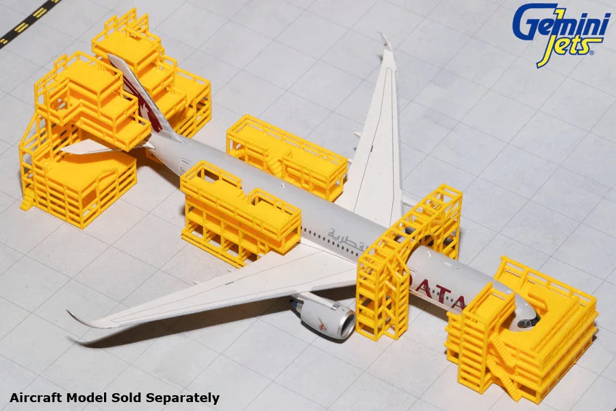 GeminiJets 1:400 Scale Aircraft Maintenance Scaffolding Set (6 pc.)