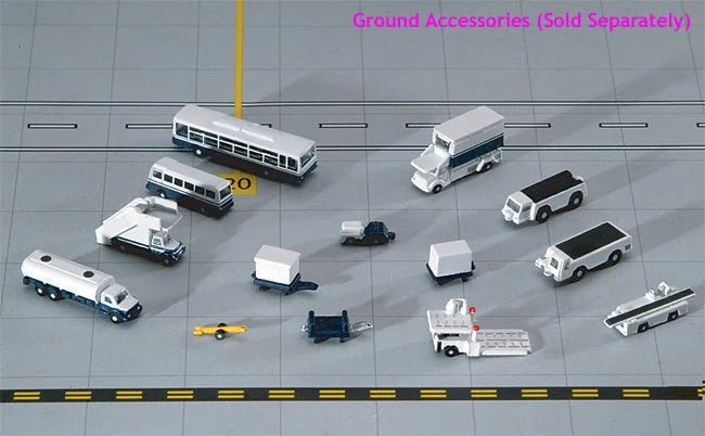 GeminiJets 1:400 Scale 14-Piece Airport GSE Vehicle Set