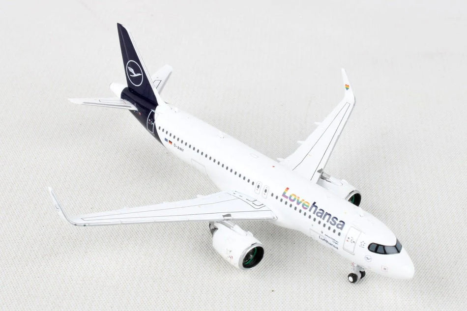 GeminiJets Lufthansa D-AINY "Lovehansa" (2/23) A320neo