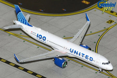 GeminiJets United Airlines A321neo (1:400 Scale)