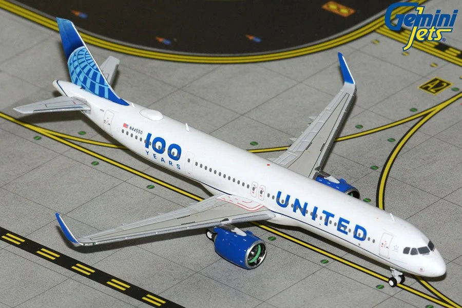 GeminiJets United Airlines A321neo (1:400 Scale)