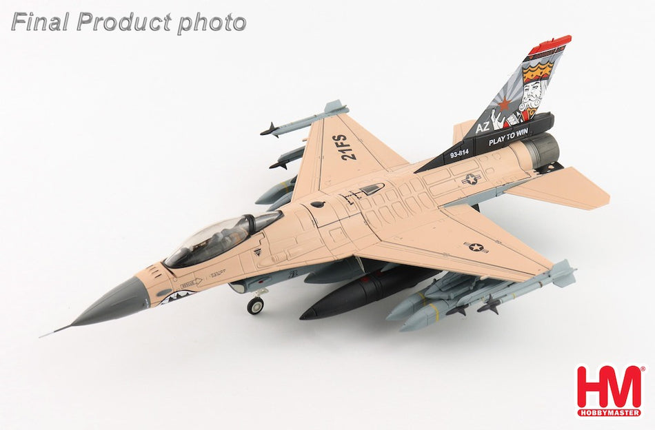 HOBBYMASTER F-16V "Play to Win" 93-0814, 21st Sqn., Luke AFB, 2025