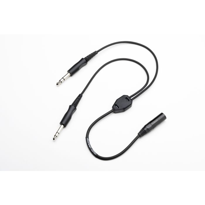 PA-89/A20  Headset Adapter - Bose A20 (6 Pin) to Dual GA Plugs