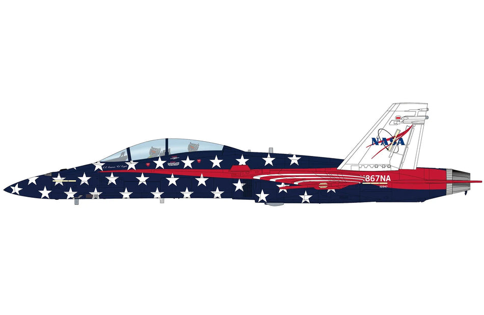 HOBBYMASTER F-18 "Freedom 250" 161947, NASA, Joint Base Edwards, 4th July 2026 COMING SOON
