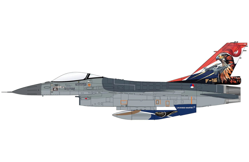 HOBBYMASTER  F-16A "RNLAF 50th Years Anniv." J-616, RNLAF, RAF Fairford "RIAT 2024" COMING SOON
