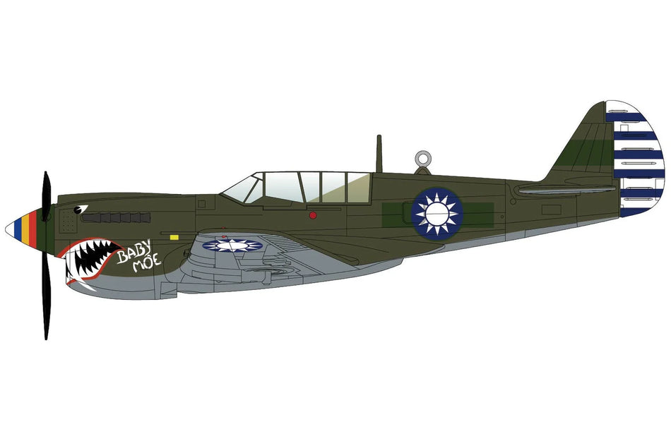 HOBBYMASTER P-40N "Baby Moe" 25th FS, 51st FG, 14th AF, USAAF, c.1945 COMING SOON