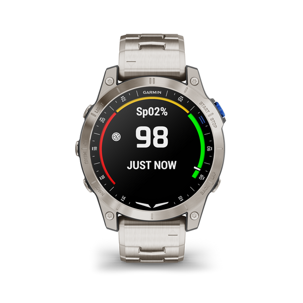 Garmin D2 Mach 1 Vented Titanium Bracelet