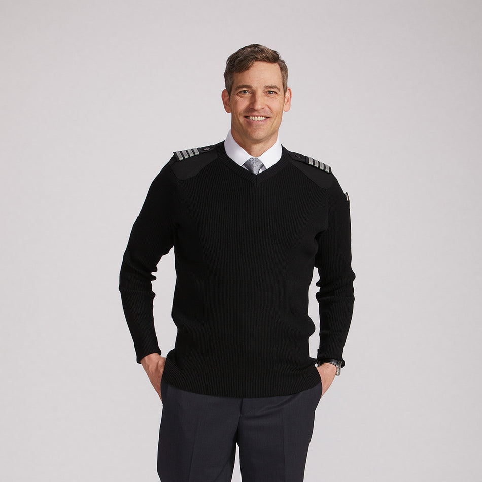 Uniform Sweater Unisex "Cali" - Black