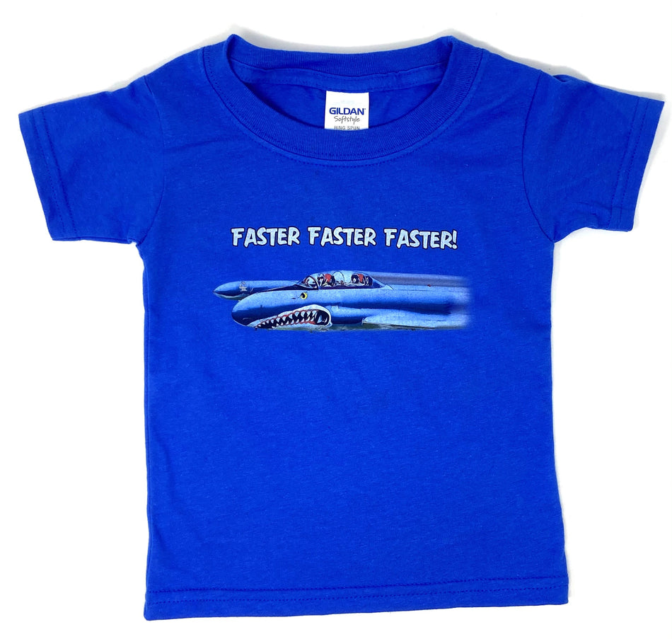 Toddler T-Shirt - "Faster, Faster, Faster"