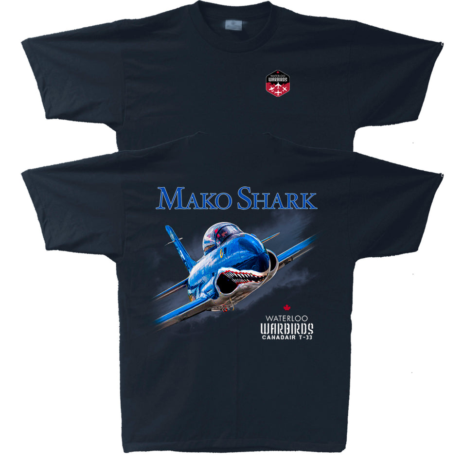 Waterloo Warbirds Mako Shark T-Shirt