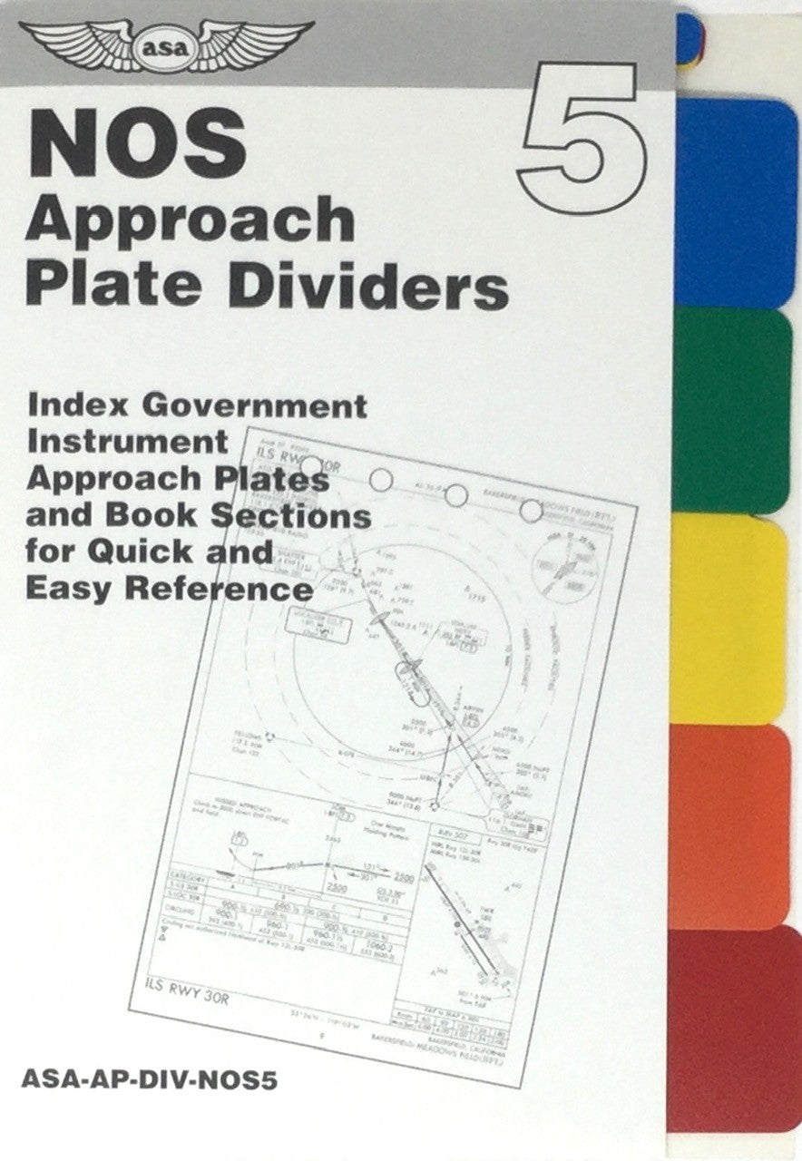 ASA NOS Approach Plate Dividers (4 Ring)