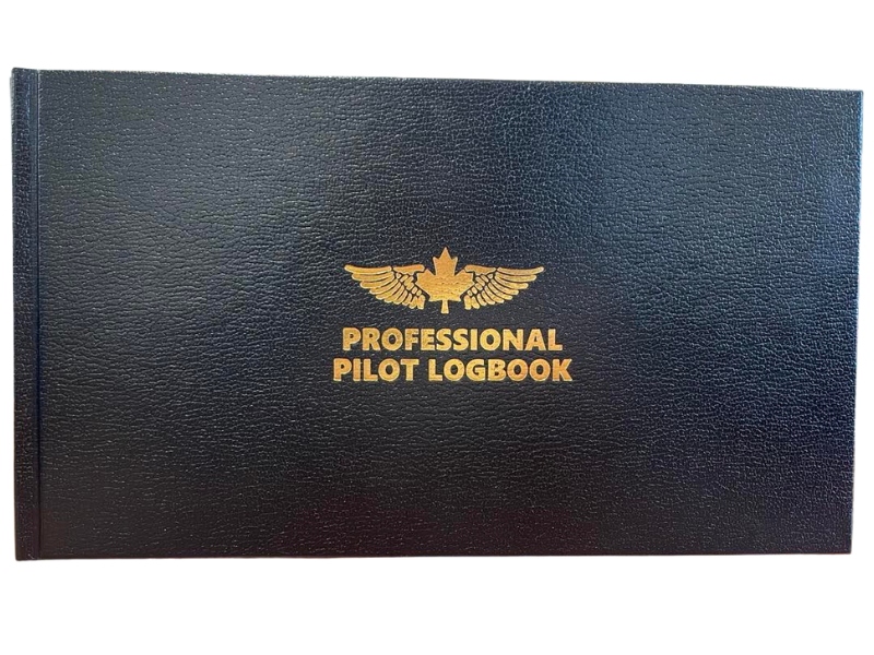 Professional Pilot Logbook w/ Wide Columns (NEW Revised and Improved Edition )