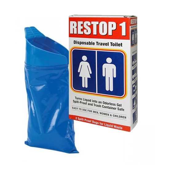 Restop 1 Disposable Travel Toilet