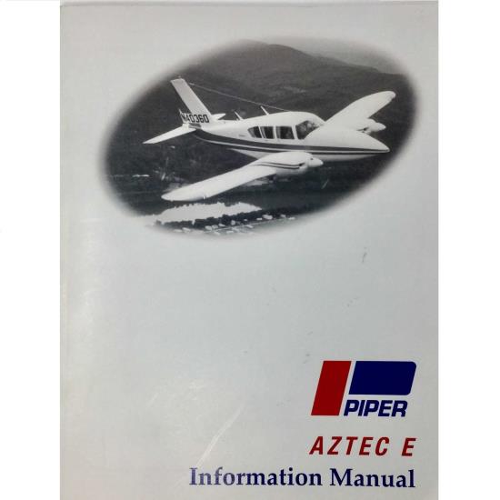 Piper PA-23-250 Aztec E - Pilot Information Manual