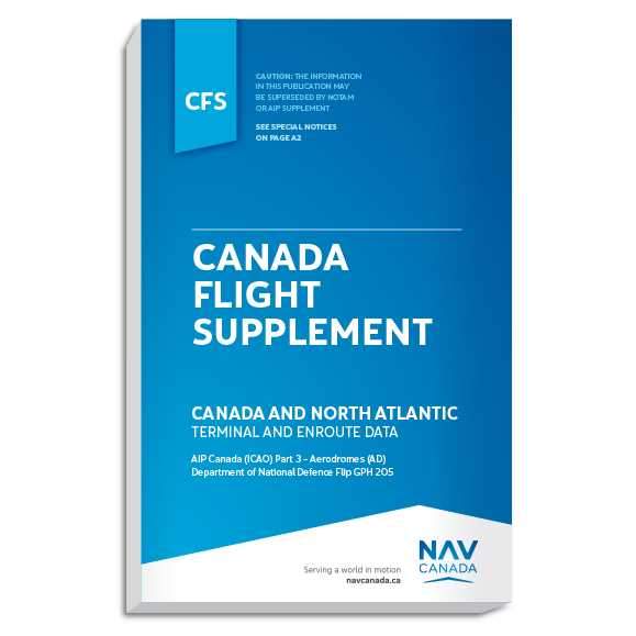 Canada Flight Supplement (CFS7)