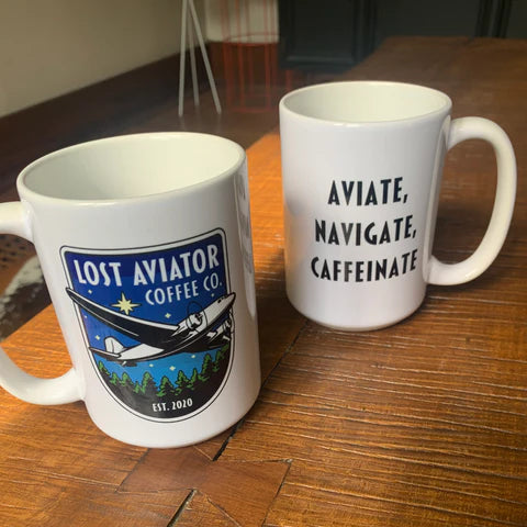 Lost Aviator Coffee Mug