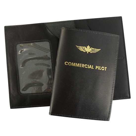 Pilot Licence Document Booklet Holder - Commercial