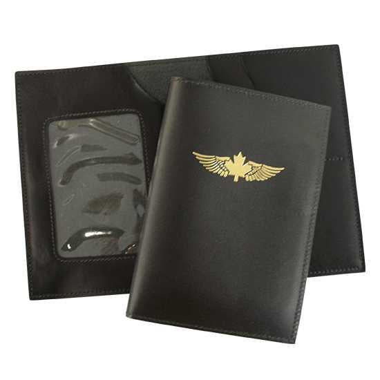 Pilot Licence Document Booklet Holder - Gold Wings – Hammond Aviation Ltd.