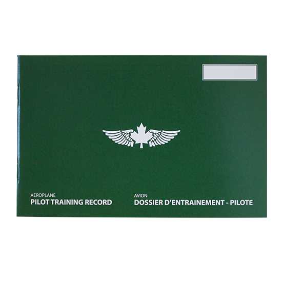 Pilot Training Record File Pilot Training Record – Hammond Aviation Ltd.