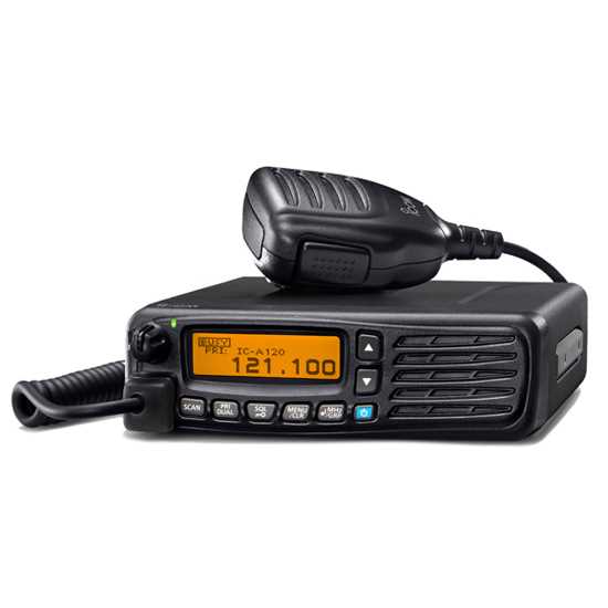 ICOM A120 VHF Air Band Mobile Radio Transceiver
