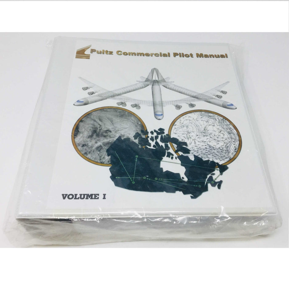 Pultz Commercial Pilot Manual - 3 Binders