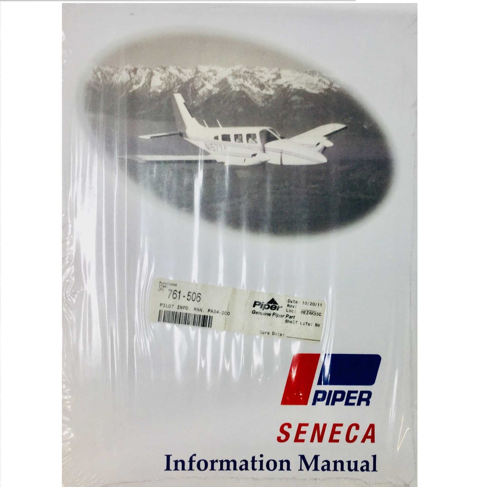 Piper PA-34-200 Seneca - Pilot Information Manual