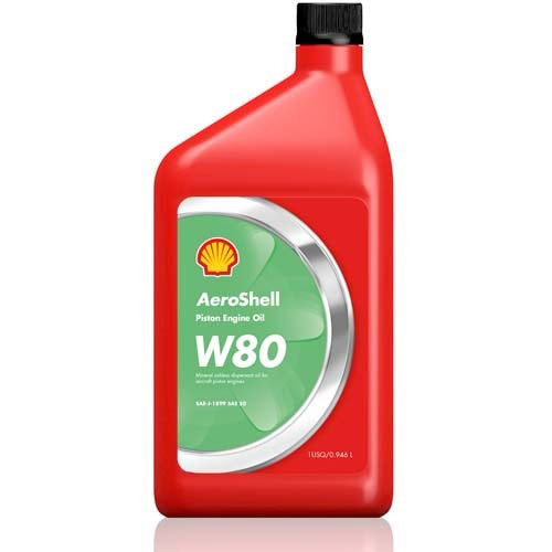 AeroShell Piston Engine Oil - W80 (Pickup Only) – Hammond Aviation Ltd.