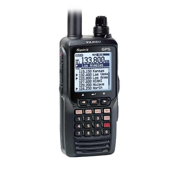 Yaesu FTA-750L Nav/Com Air Band VHF Radio Transceiver w/GPS